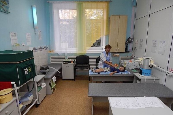 Пример физиотерапевтического кабинета в сельской амбулатории