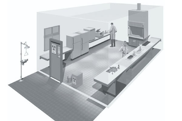 Типовой план максимально изолированной лаборатории