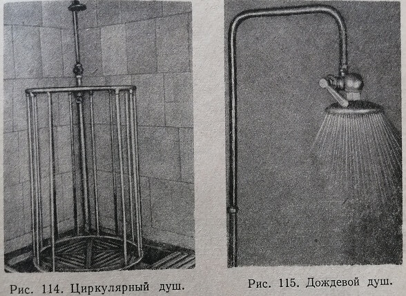 Циркулярный и дождевой души